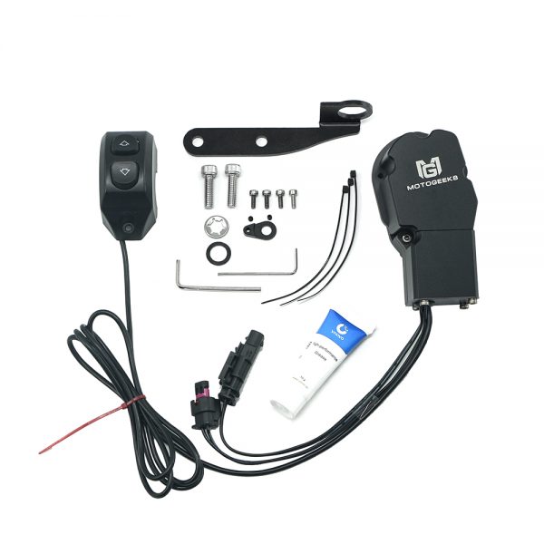 Para bmw r1200gs adv lc r1250gs 2013-2019 à prova dwaterproof água pára-brisas elétrico elevador interruptor de controle remoto modificado parte