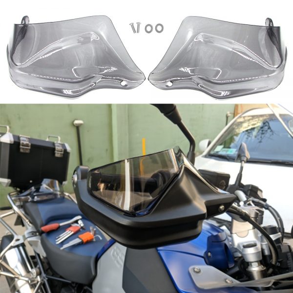 Para bmw r1250gs/adv lc r1200gs lc f850gs f800gs aventura s1000xr f750gs adv handguard mão protetor protetor de pára-brisa