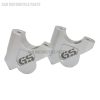 Grampo extensor de barra, 2 peças 32mm cnc máquina r 1200 gs r1200 gs guidão extensor adaptador com parafusos bmw adv 2014-2018 r1200gs lc - Imagem 3