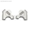 Grampo extensor de barra, 2 peças 32mm cnc máquina r 1200 gs r1200 gs guidão extensor adaptador com parafusos bmw adv 2014-2018 r1200gs lc - Imagem 4