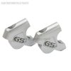 Grampo extensor de barra, 2 peças 32mm cnc máquina r 1200 gs r1200 gs guidão extensor adaptador com parafusos bmw adv 2014-2018 r1200gs lc - Imagem 5