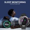 Lokmat comet 1.3 "tela de toque completa esporte relógio inteligente freqüência cardíaca à prova dwaterproof água finess rastreador smartwatch masculino feminino para android ios - Image 5