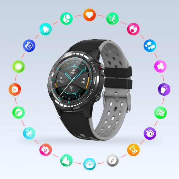 M7c relógio inteligente 2020 smartwatch gps homens mulheres bússola barômetro altitude esporte ao ar livre relógio inteligente de fitness - Image 2