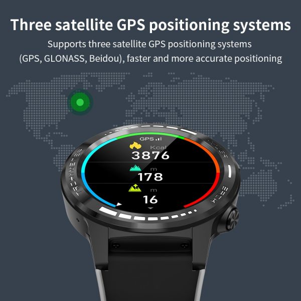 M7c relógio inteligente 2020 smartwatch gps homens mulheres bússola barômetro altitude esporte ao ar livre relógio inteligente de fitness - Image 3