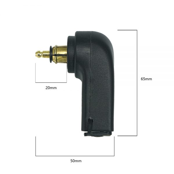 Motocicleta dupla usb carregador adaptador de energia soquete isqueiro para bmw r1250gs aventura lc f850gs r1200gs r1200rt - Image 2