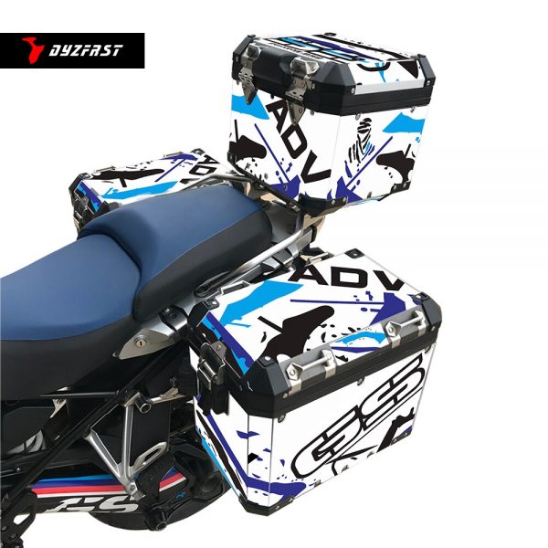 Motocicletas caso lateral almofadas pannier capa conjunto para casos de bagagem dura para r1200gs aventura r1250gs aventura f850 f800gs/adv f750 - Image 3