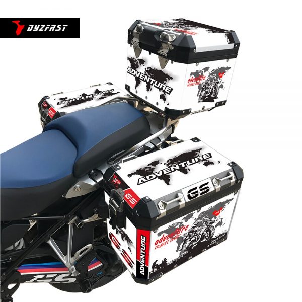 Motocicletas caso lateral almofadas pannier capa conjunto para casos de bagagem dura para r1200gs aventura r1250gs aventura f850 f800gs/adv f750 - Image 4