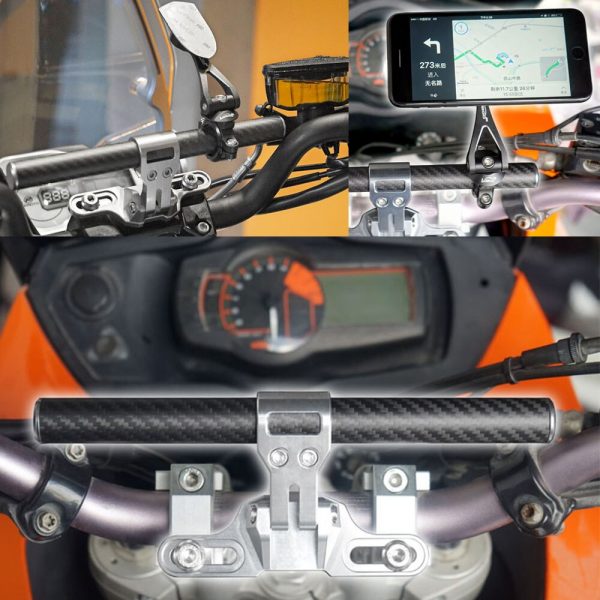 Motor Bike GPS Montar Titular Para BMW G 650 GS 11-17 F 700 GS 2013-2017 F 800 GT 2013-2017 R NINTE T Scrambler 2016-2017 Bar Inteligente - Image 6