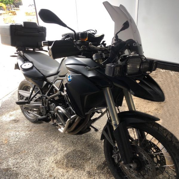 Para 2008 - 2018 bmw f800gs f650gs 600gs 800gs f 650 800 gs motocicleta dupla bolha pára-brisas tela fumaça clara - Image 4