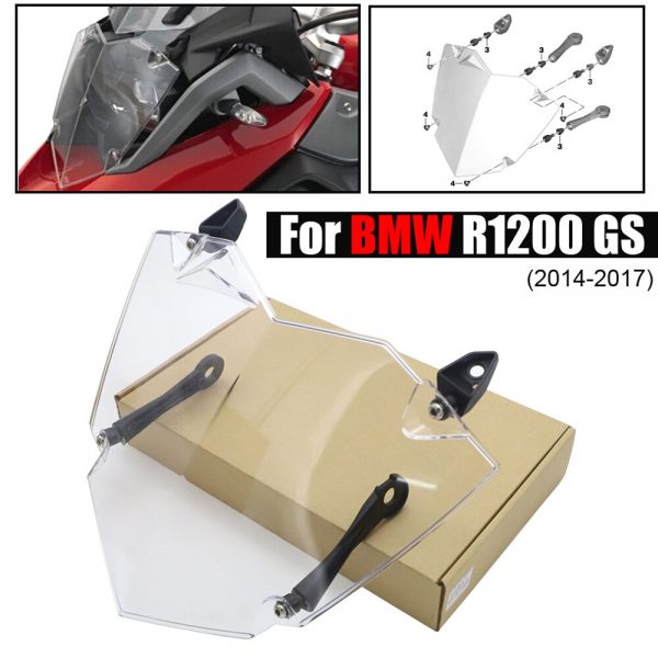 Para bmw r1200gs lc r 1200 gs/adv r1200 gs 2013 2014 2015 2016 2017 2018-20 motocicleta farol guarda protetor capa proteção - Image 6