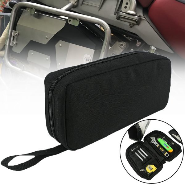 Para bmw r1200gs r1250gs aventura f850gs f750gs 2004-2019 werkzeug taschen para caixa de ferramentas de alumínio à prova dwaterproof água saco interno