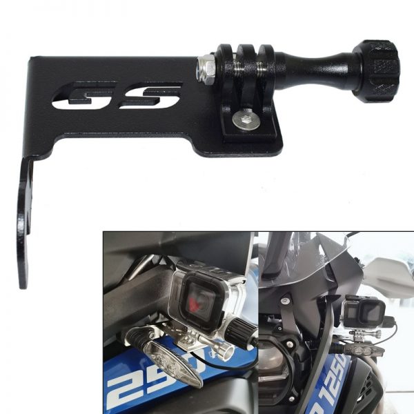 Suporte para gravação de motocicleta, suporte para câmera e para carro, para gopro go pro para bmw f650gs f700gs f800gs r1200gs lc r1250gs adventure