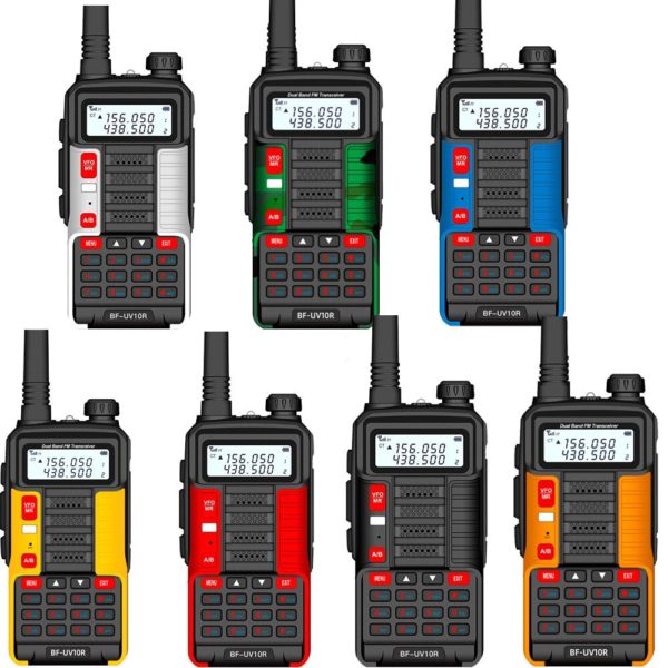 Walkie talkie baofeng 10w profissional portátil  UV-10R 128 canais transceptor duplo banda em dois sentidos cb ham rádio transceptor - Image 2