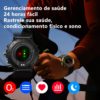 Novo zeblaze stratos 2 gps relógio inteligente amoled  monitor de saúde - Image 5