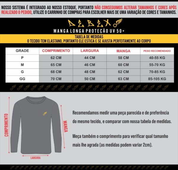 Pacote com 2 Camisetas Proteção Térmica Solar Ciclismo Compressão Segunda Pele Tecido Gelado UV 50 Várias Cores Atacado - Image 2